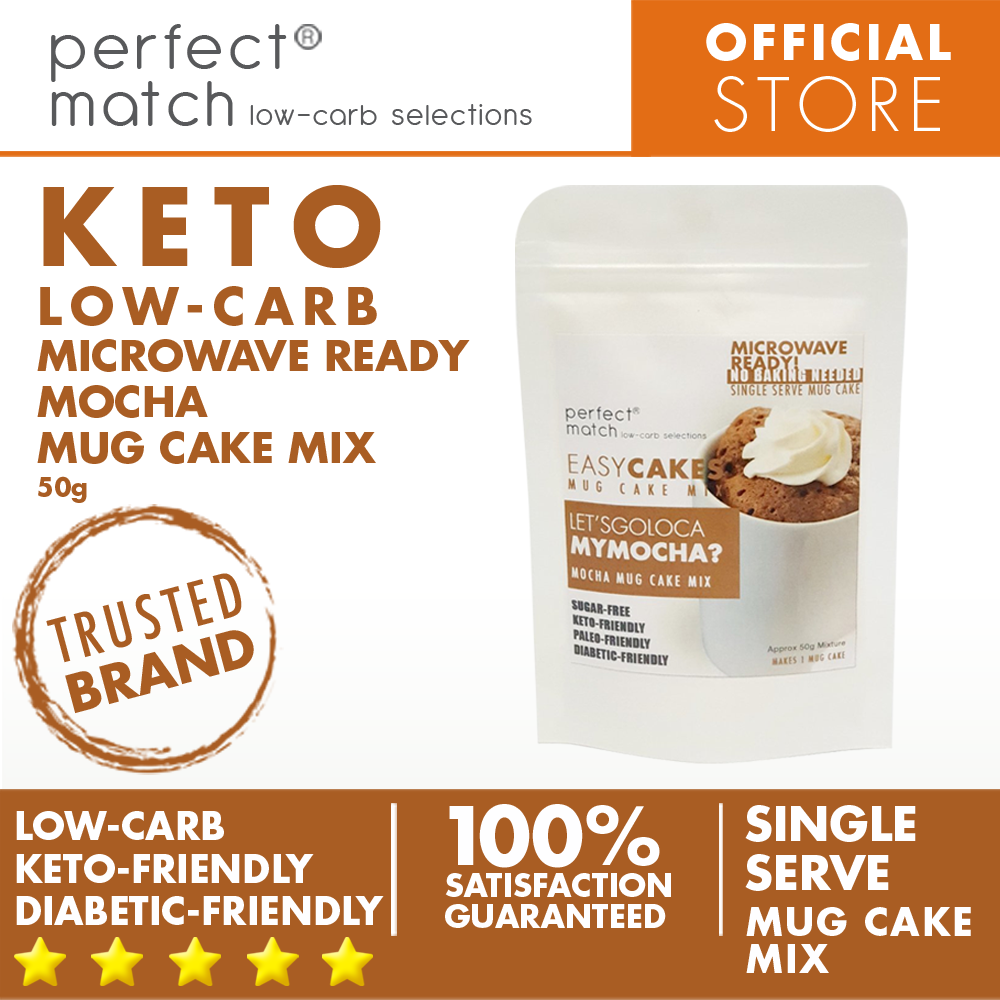 PerfectMatch Low-carb® I Healthy Gift Set l Bakes & Mug Cakes Collection l Low-carb l Keto-Friendly l Sugar-Free