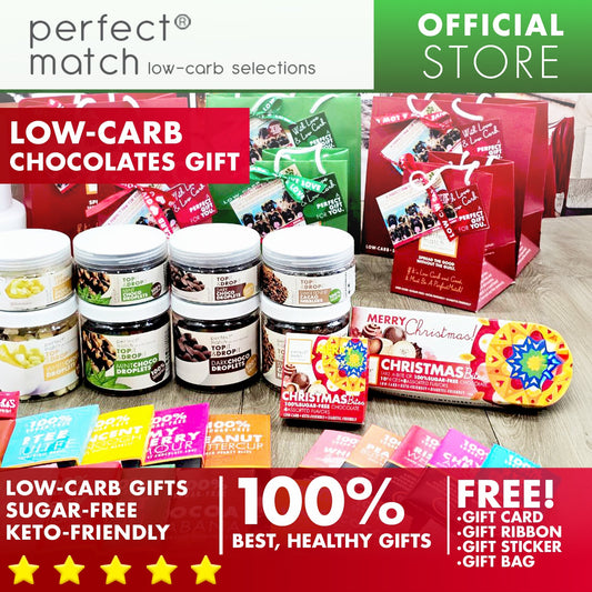PerfectMatch Low-carb® l Healthy Gifts l Chocolate Collection l Low-carb l Keto-Friendly l Sugar-Free