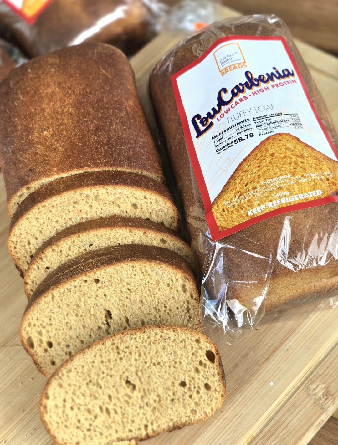 PerfectMatch Low-carb® l Lowcarbenia  l Low-carb Loaf Bread I Makes 14-15 Slices