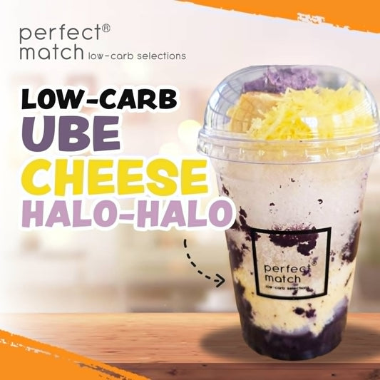 Low-carb Ube Cheese Halo-Halo 16oz