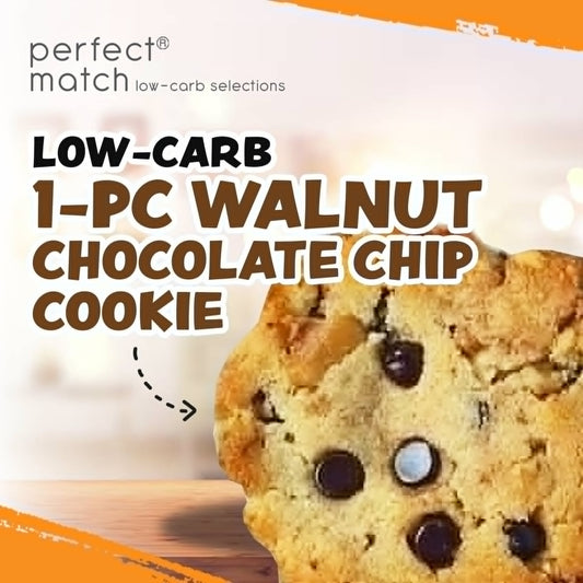 Low-carb 1-pc Walnut Chocolate Chip Cookie