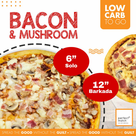 PerfectMatch Low-carb® I Bacon & Ham Low-carb Pizza