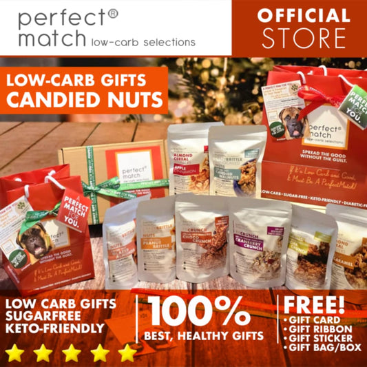 PerfectMatch Low-carb® l Healthy Gifts l Candied Snacks Collection l Low-carb l Keto-Friendly l Sugar-Free