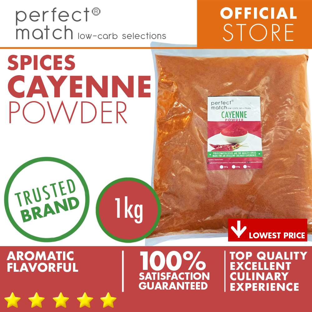 PerfectMatch Low-carb® I Cayenne Powder I Organic Spices I Top Quality Spices