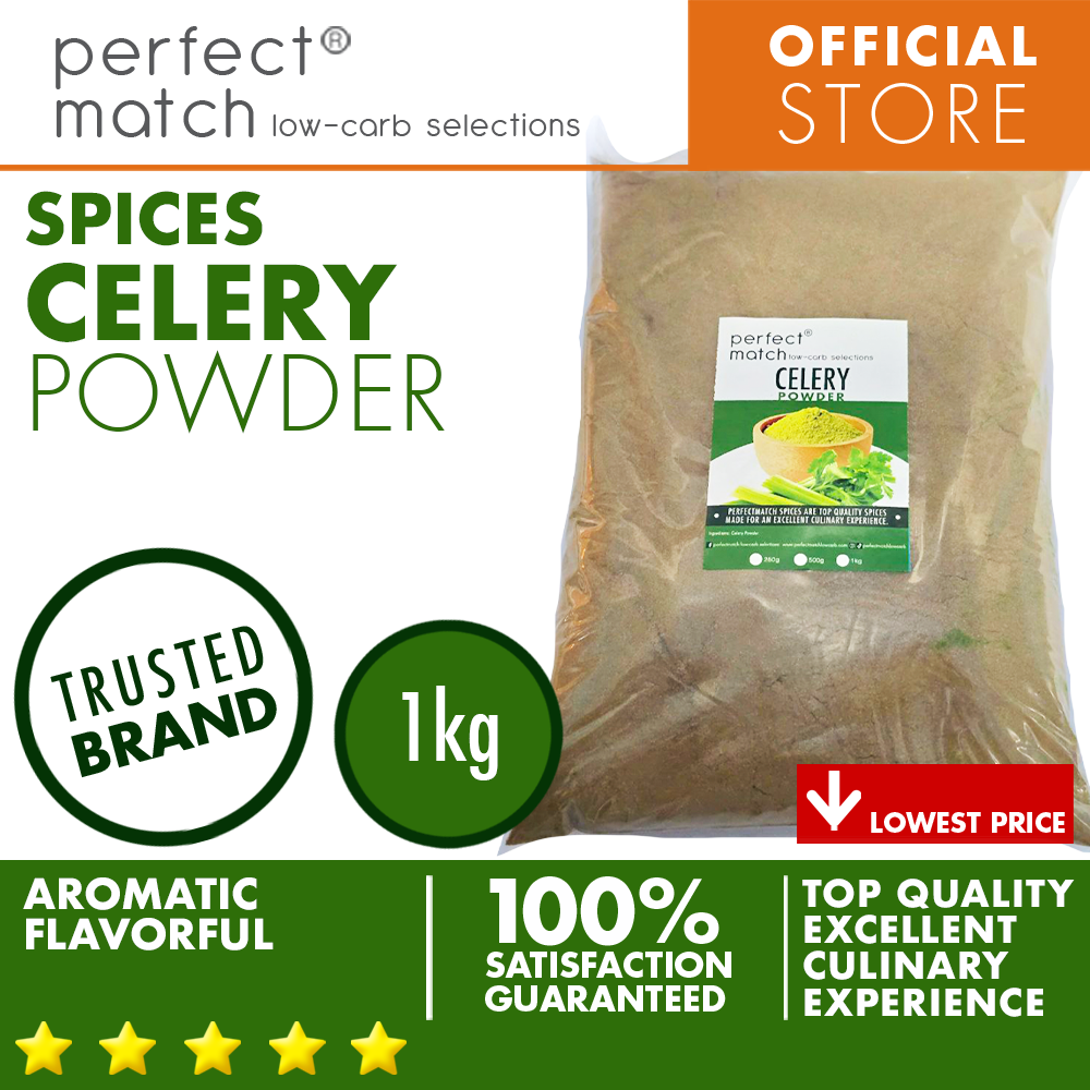 PerfectMatch Low-carb® I Celery Powder I Organic Spices I Top Quality Spices