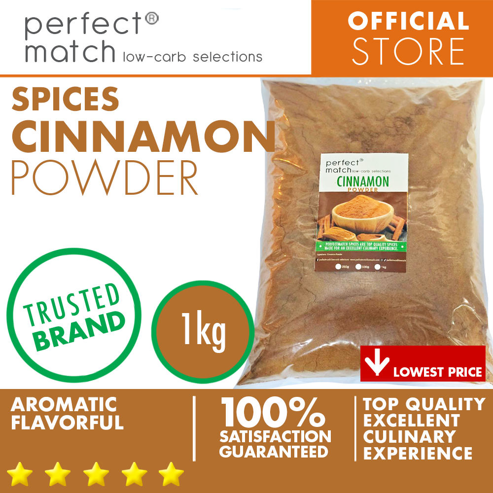 PerfectMatch Low-carb® I Cinnamon Powder I Organic Spices I Top Quality Spices