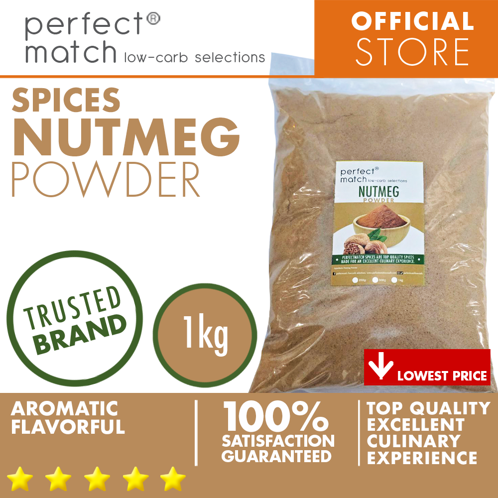 PerfectMatch Low-carb® I Nutmeg Powder I Organic Spices I Top Quality Spices