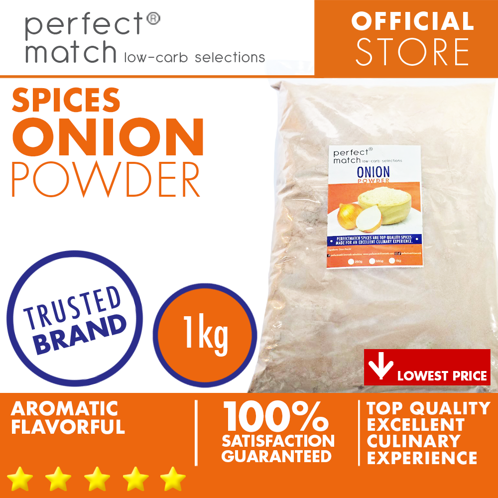 PerfectMatch Low-carb® I Onion Powder I Organic Spices I Top Quality Spices