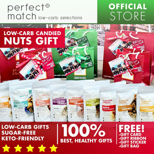 PerfectMatch Low-carb® l Healthy Gifts l Candied Snacks Collection l Low-carb l Keto-Friendly l Sugar-Free
