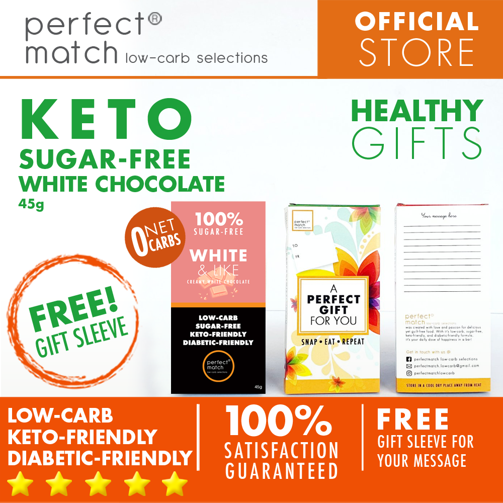 PerfectMatch Low-carb® l Keto Gift l Chocolate Gift Set 45g l Sugarfree