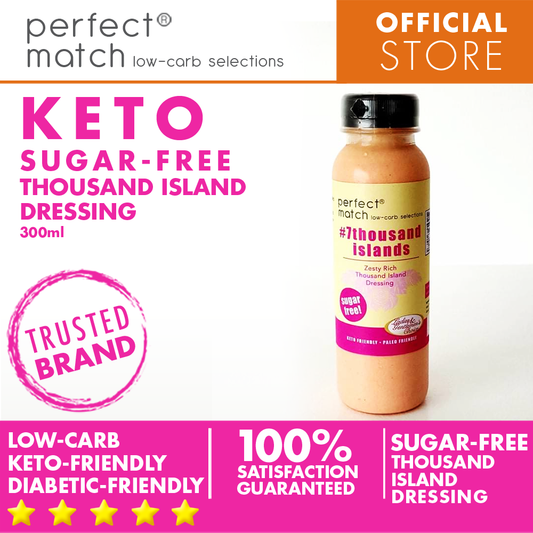PerfectMatch Low-carb l Keto Thousand Islands Dip & Dressing l 7thousand Islands 300ml l Sugarfree