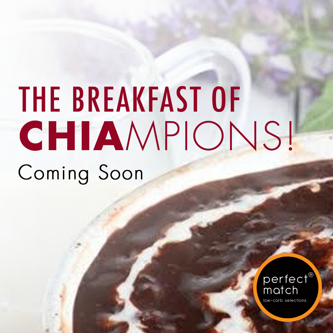 PerfectMatch Low-carb® l Keto Champorado Mix l Chiamporado w/ Almonds & Walnuts 50g l Sugarfree