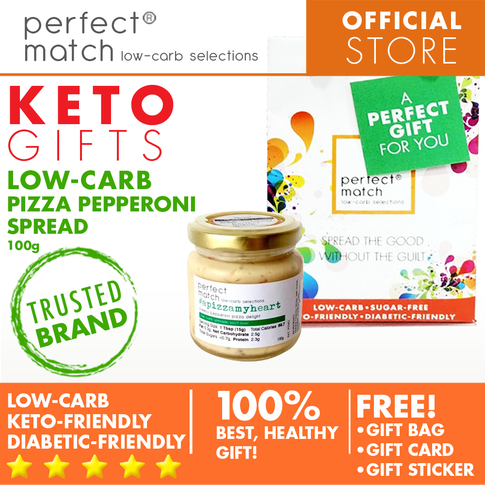 PerfectMatch Low-carb® l Healthy Gift Set l Keto Sugar-Free Spreads l 100grams