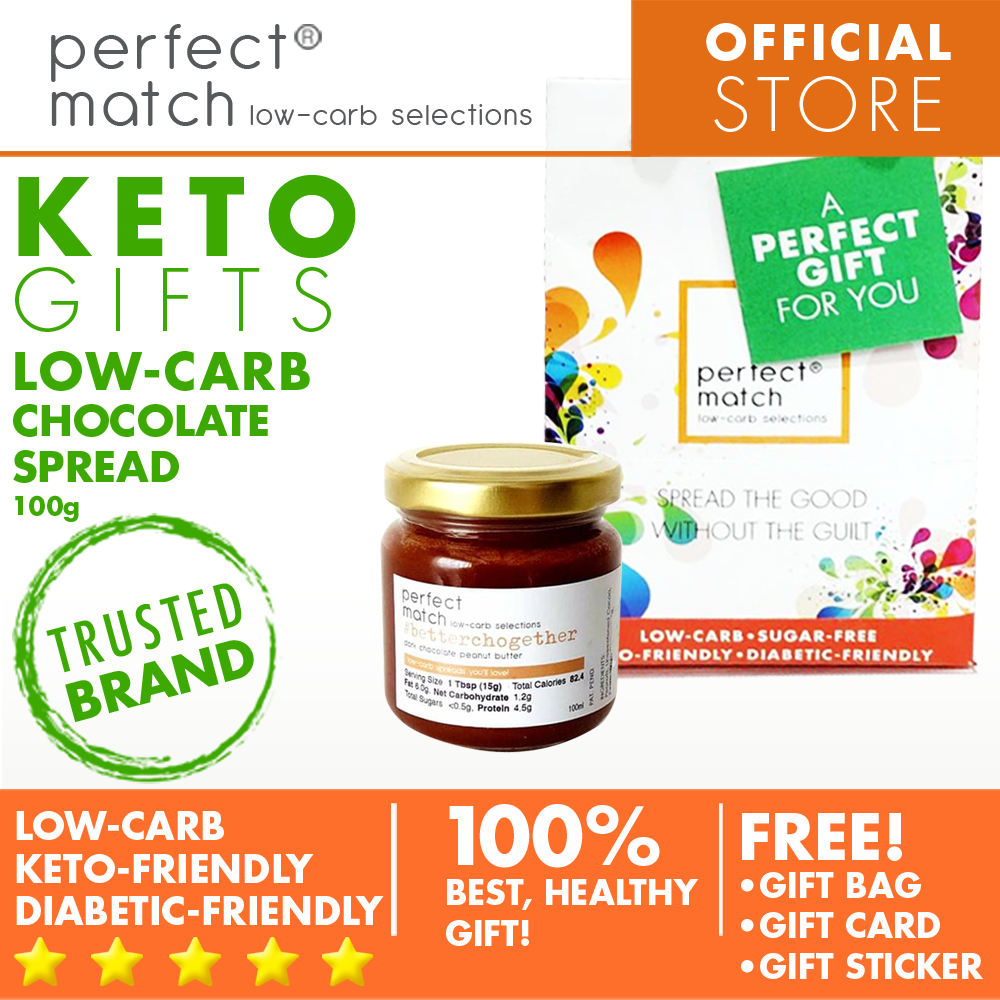 PerfectMatch Low-carb® l Healthy Gift Set l Keto Sugar-Free Spreads l 100grams