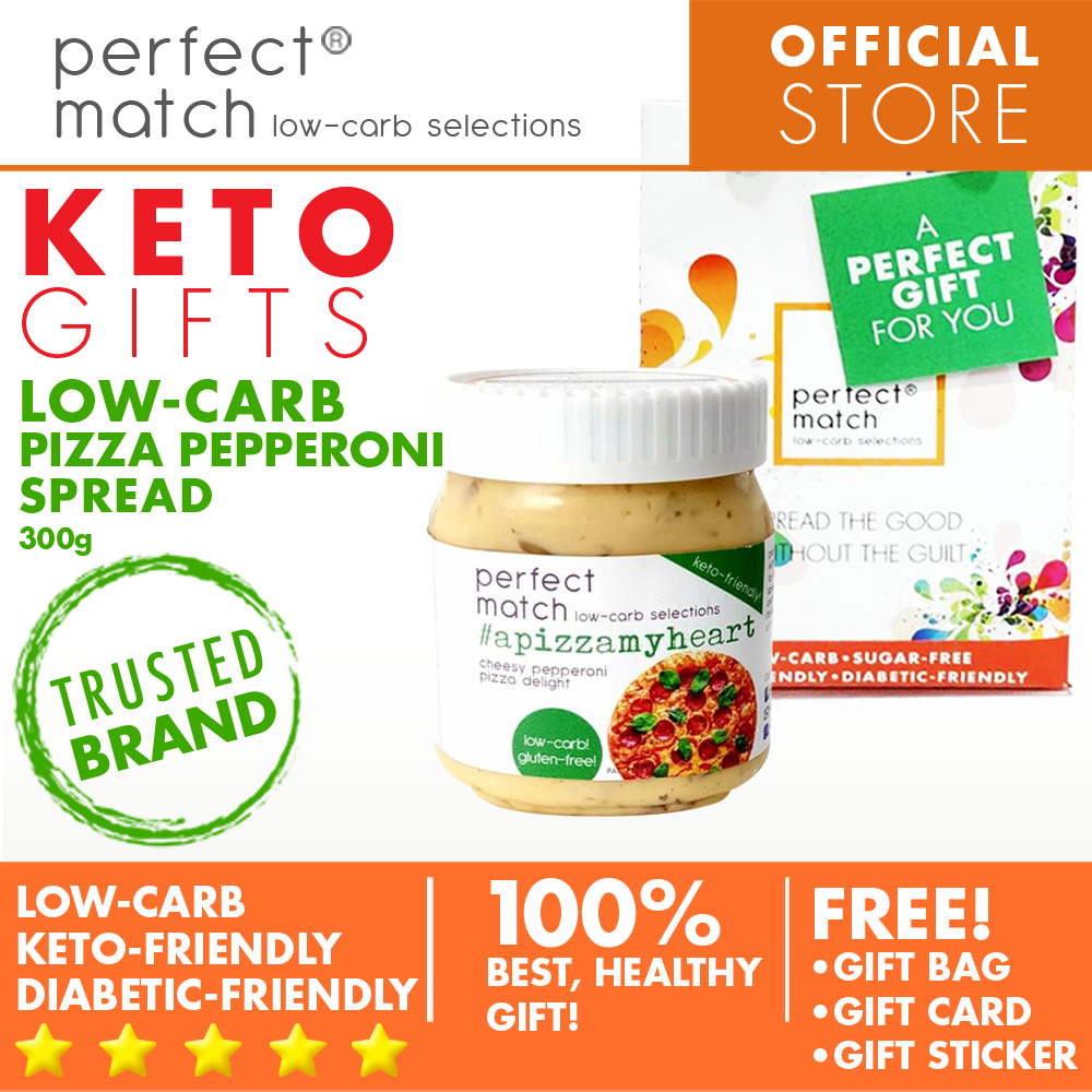 PerfectMatch Low-carb® l Healthy Gift Set l Keto Sugar-Free Spreads l 300grams