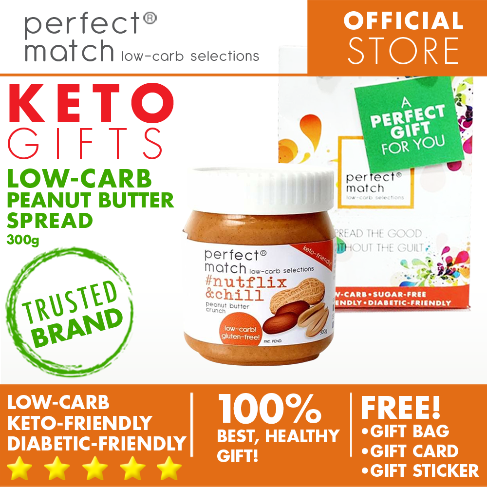 PerfectMatch Low-carb® l Healthy Gift Set l Keto Sugar-Free Spreads l 300grams