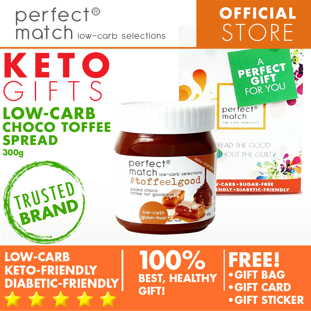 PerfectMatch Low-carb® l Healthy Gift Set l Keto Sugar-Free Spreads l 300grams