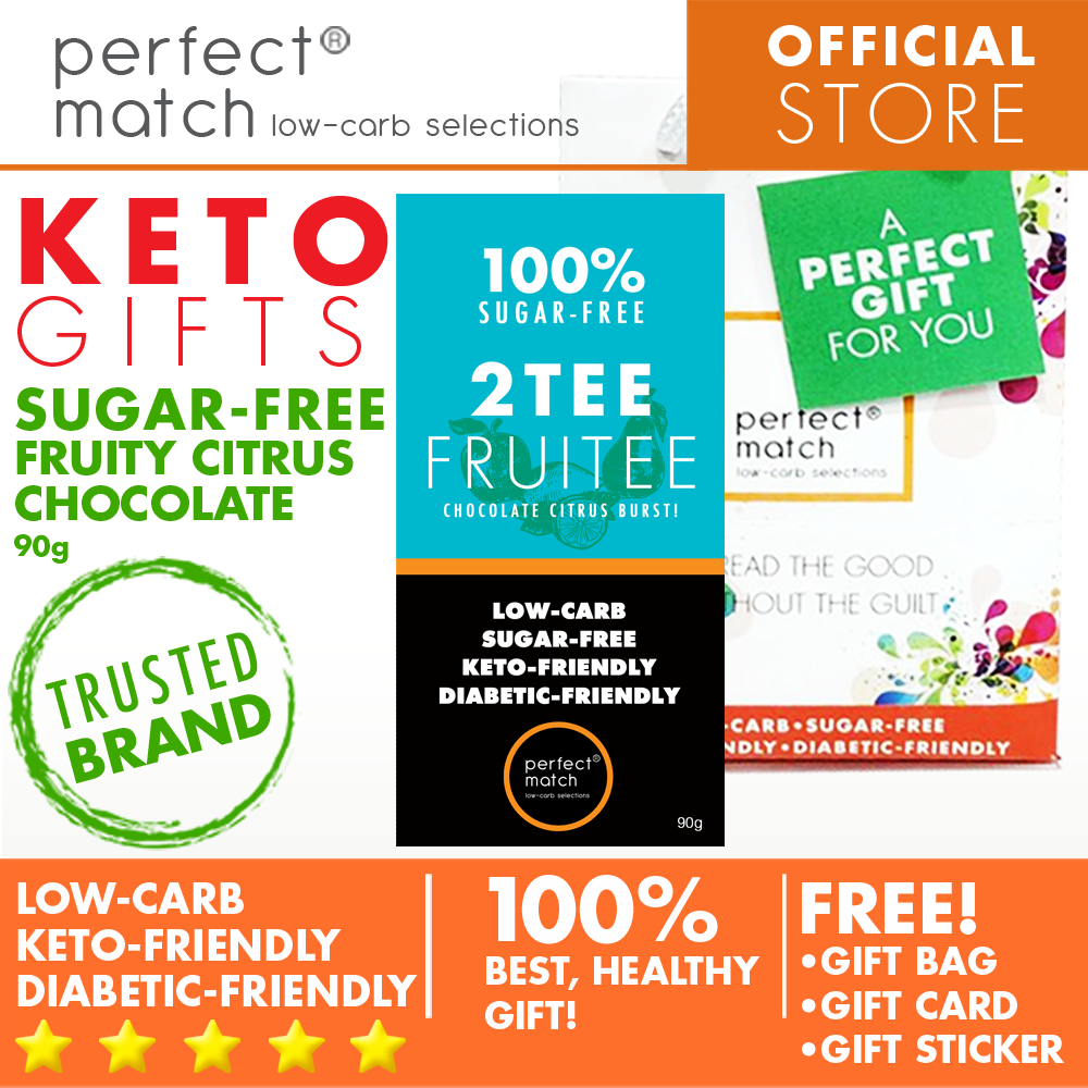 PerfectMatch Low-carb® l Healthy Gift Set l Keto Sugar-Free Chocolate Bar l 90grams