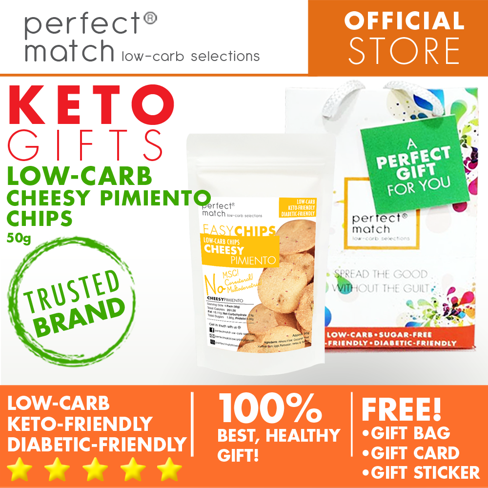 PerfectMatch Low-carb® l Healthy Gift Set l Keto Sugar-Free Chips l 50grams