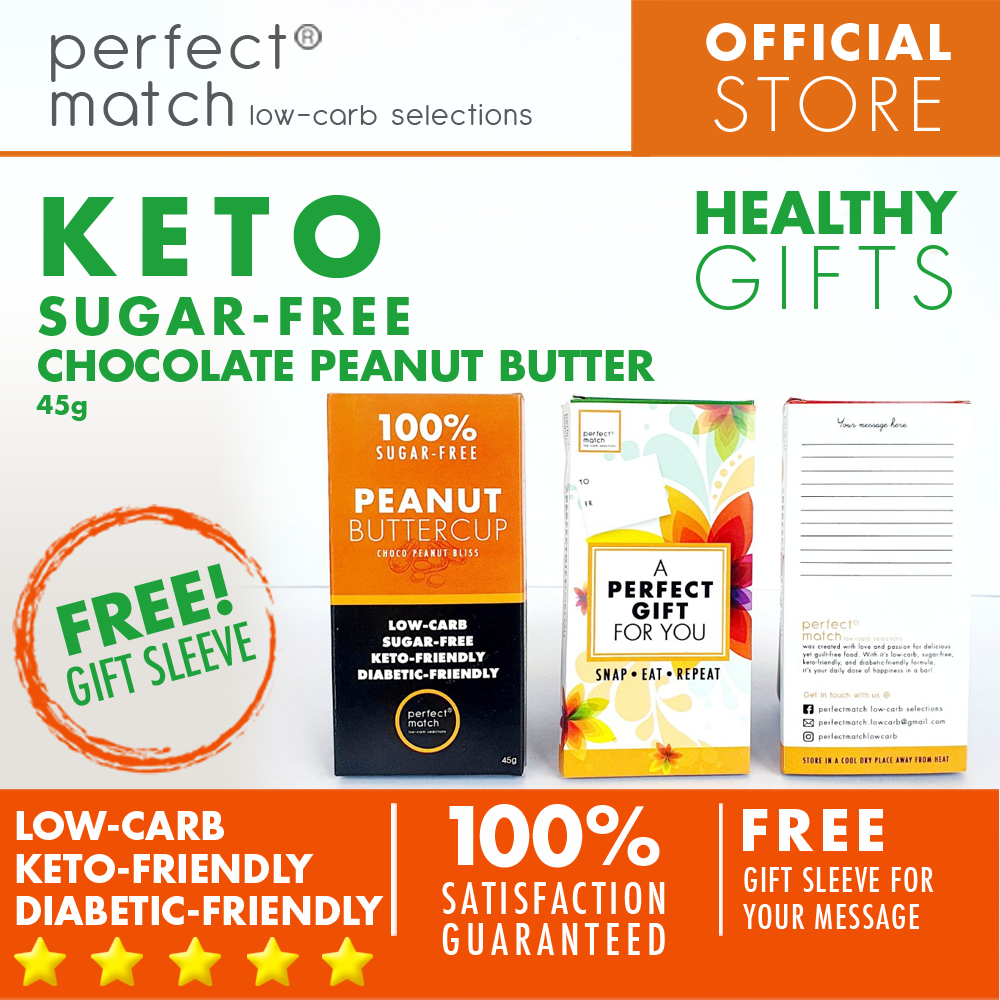 PerfectMatch Low-carb® l Keto Gift l Chocolate Gift Set 45g l Sugarfree