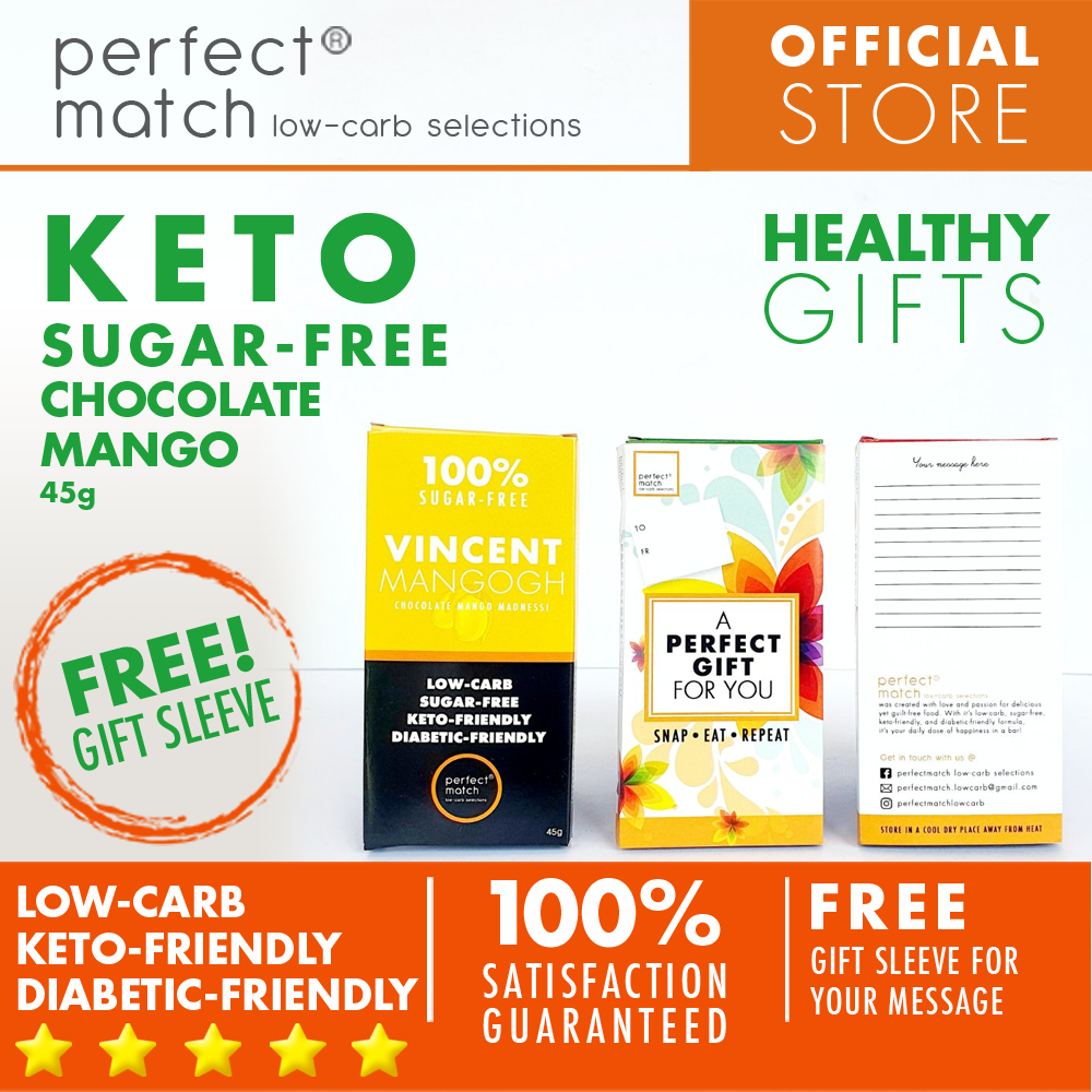 PerfectMatch Low-carb l Keto Gift l Chocolate Gift Set 45g l Sugarfree