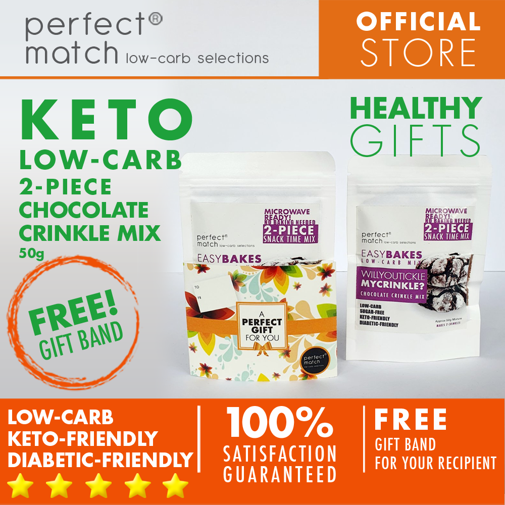 PerfectMatch Low-carb l Keto Gift Set l Cake and Bake Mixes 50g l Sugarfree