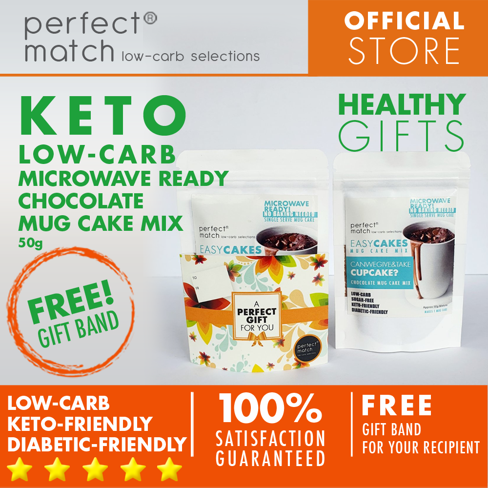 PerfectMatch Low-carb l Keto Gift Set l Cake and Bake Mixes 50g l Sugarfree