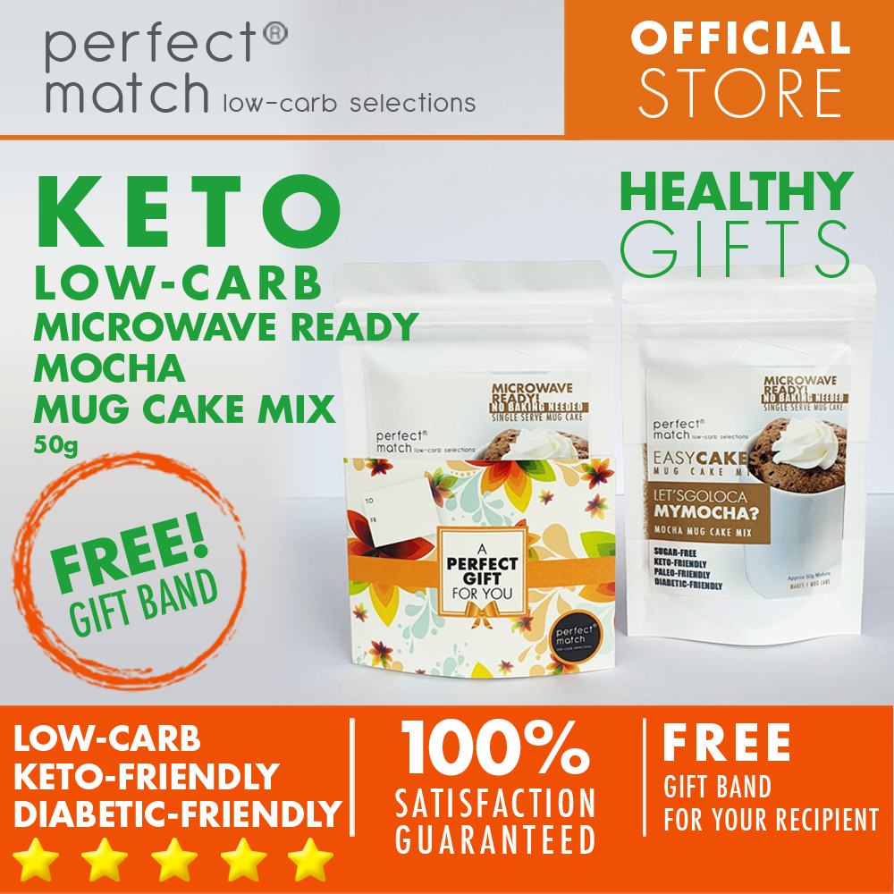 PerfectMatch Low-carb l Keto Gift Set l Cake and Bake Mixes 50g l Sugarfree