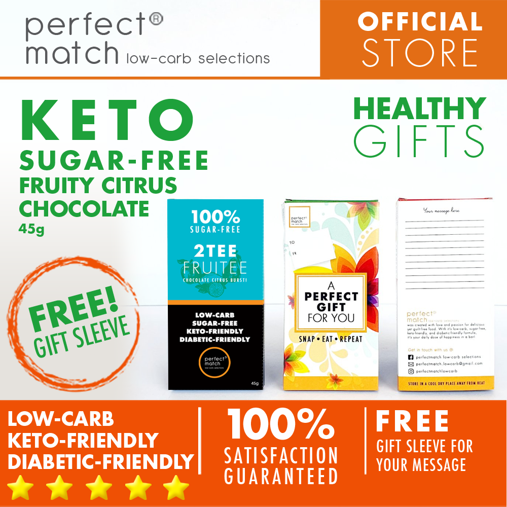 PerfectMatch Low-carb l Keto Gift l Chocolate Gift Set 45g l Sugarfree