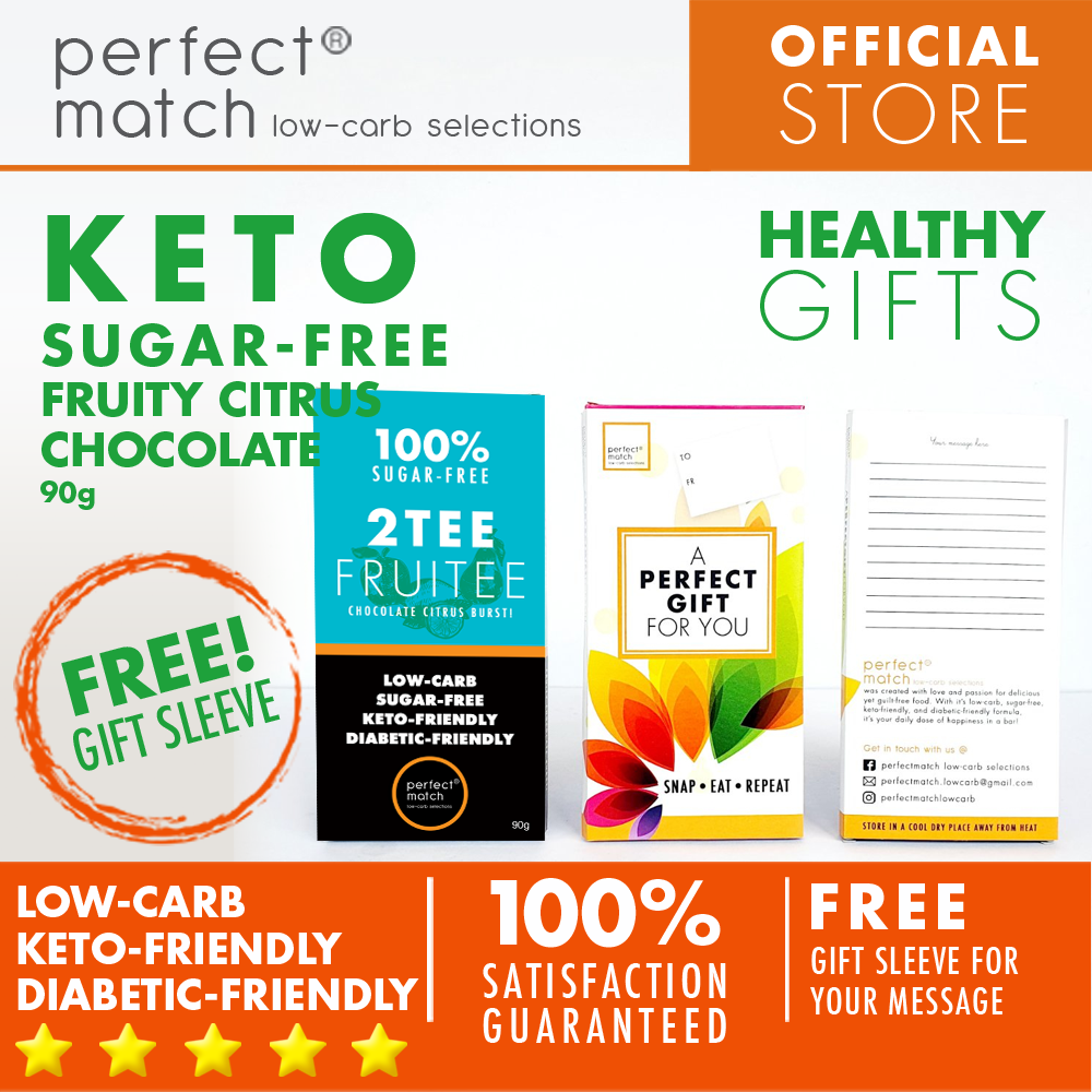 PerfectMatch Low-carb l Keto Gift l Chocolate Gift Set 90g l Sugarfree