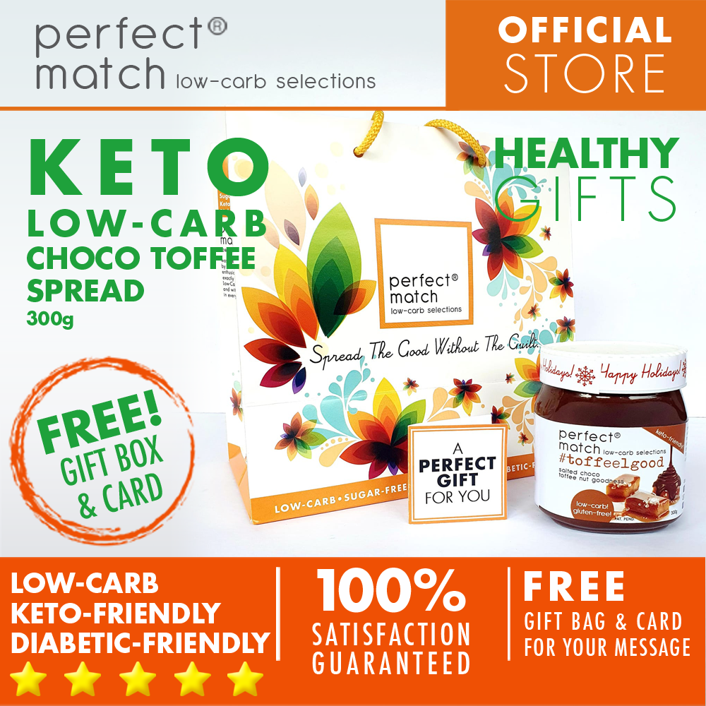 PerfectMatch Low-carb l Keto Gift l Spread Gift Set 300g l Sugarfree