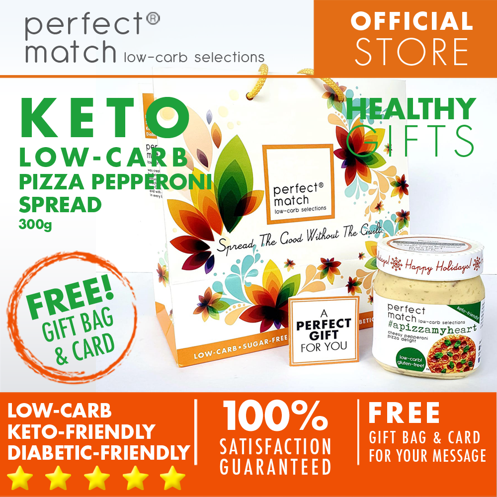 PerfectMatch Low-carb l Keto Gift l Spread Gift Set 300g l Sugarfree