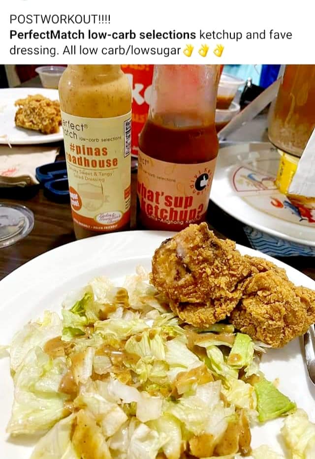 PerfectMatch Low-carb l Keto Creamy Smoky Salad Dip & Dressing l Pinas Roadhouse 300ml l Sugarfree