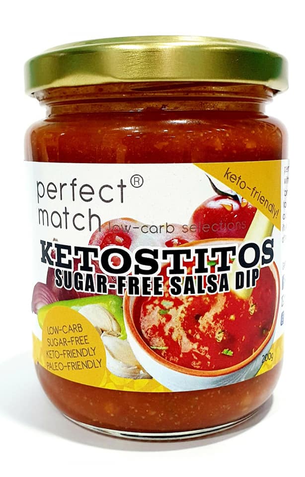PerfectMatch Low-carb I Keto Salsa Dip l Ketostitos 200g l Sugar-Free