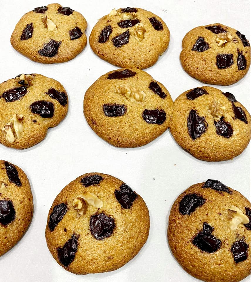 PerfectMatch Low-carb® l Keto Choco Chip Cookie Mix l 2 PC- Dowequickie Li’L COOKIE 50g l Sugarfree