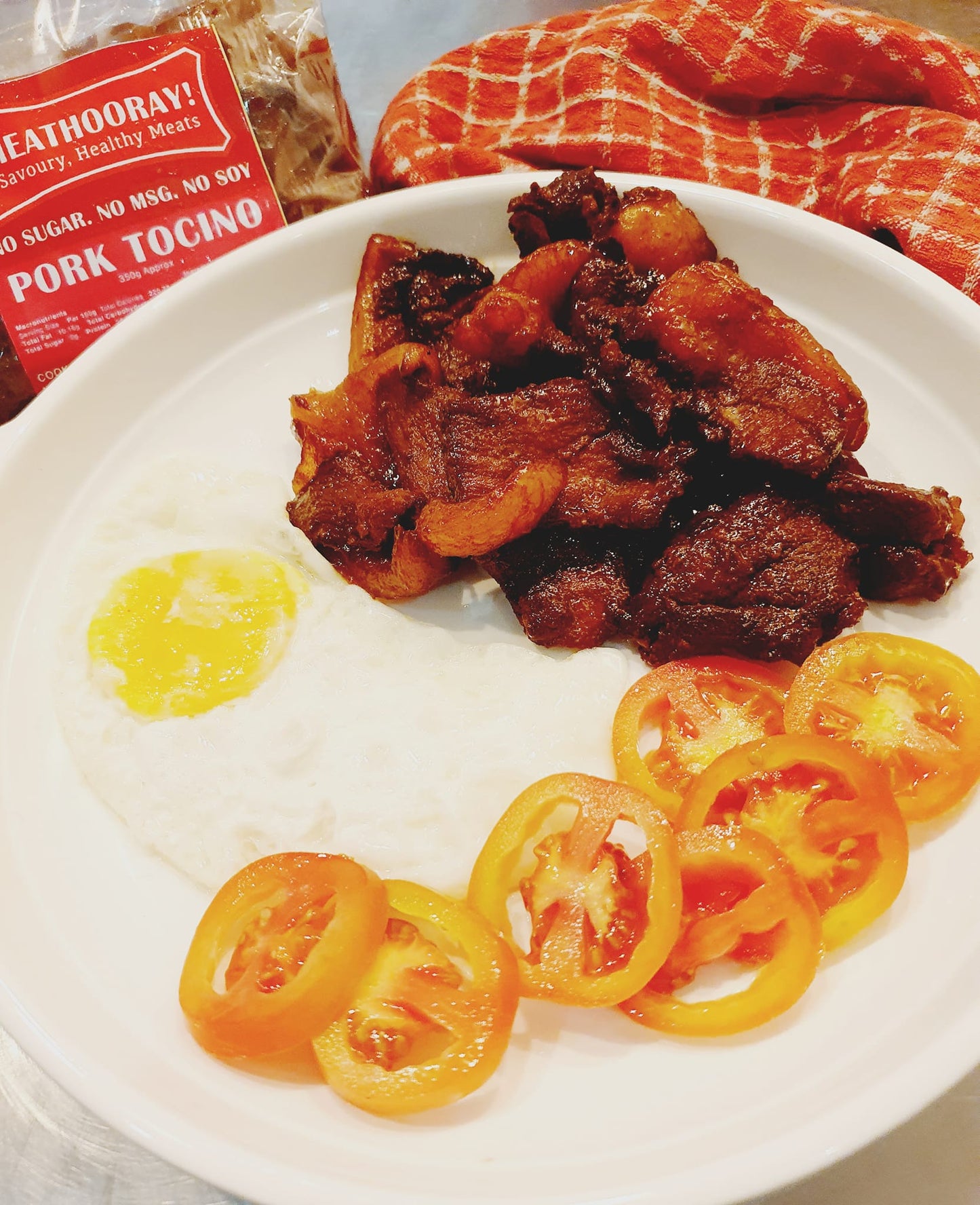 PerfectMatch Low-carb l Ready to Cook l Keto Pork Tocino l Meathooray l No Soy l No Sugar l No MSG l 350g