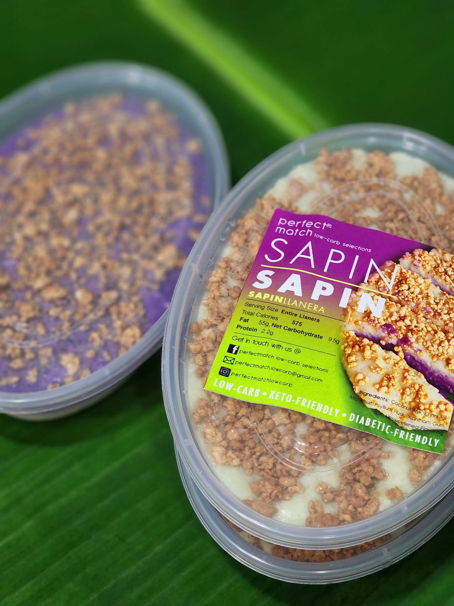 PerfectMatch Low-carb® I Keto Sapin Sapin l No Rice l Sugar-free l Llanera