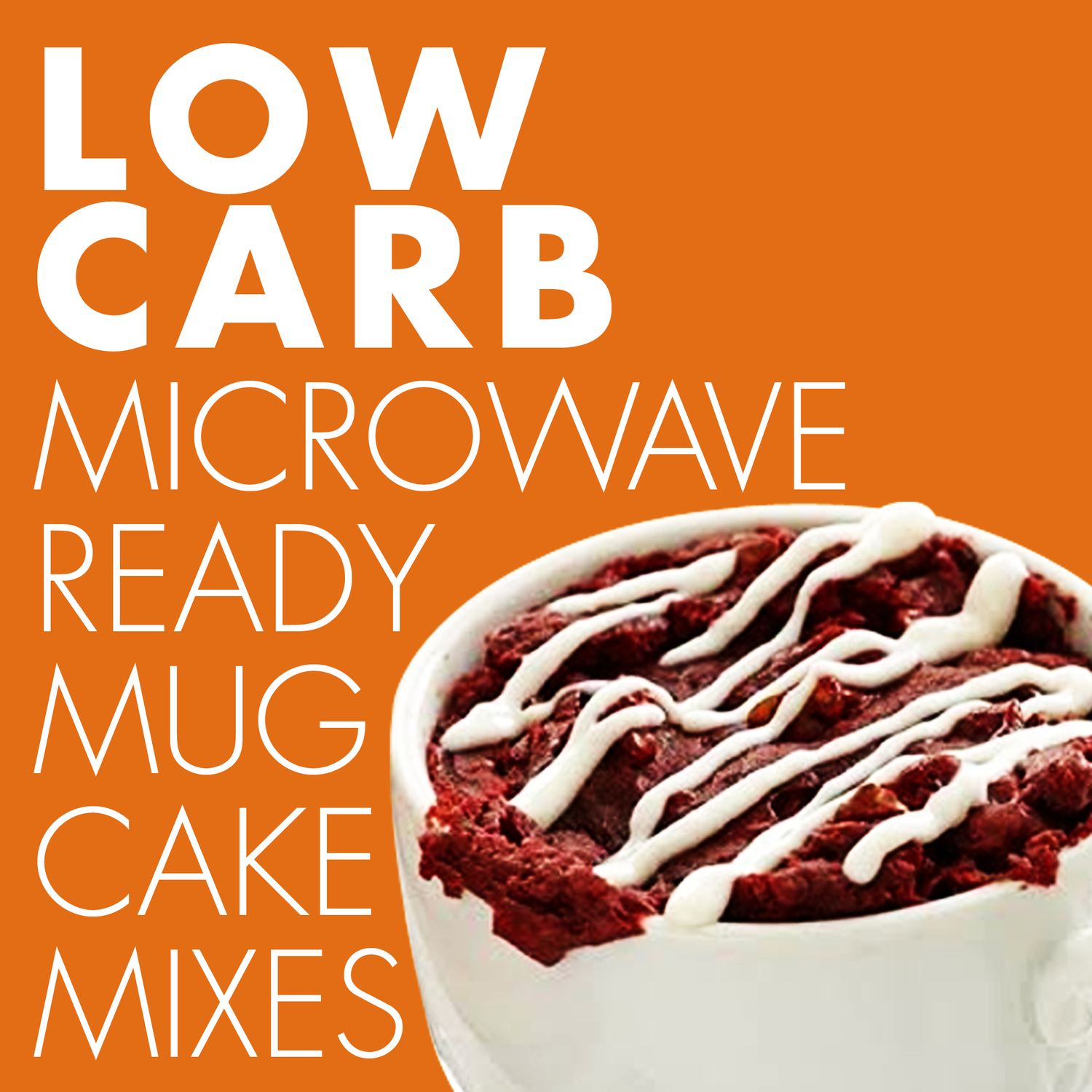 Keto Low-carb 1-Minute Mug Cake Mixes