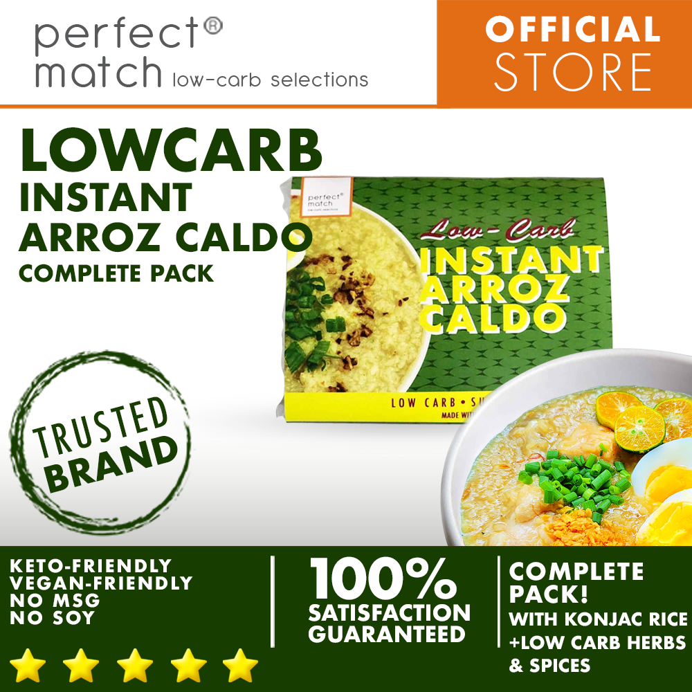 PerfectMatch Low-carb® I Instant Arrozcaldo l Keto-friendly l Vegan-Fr ...