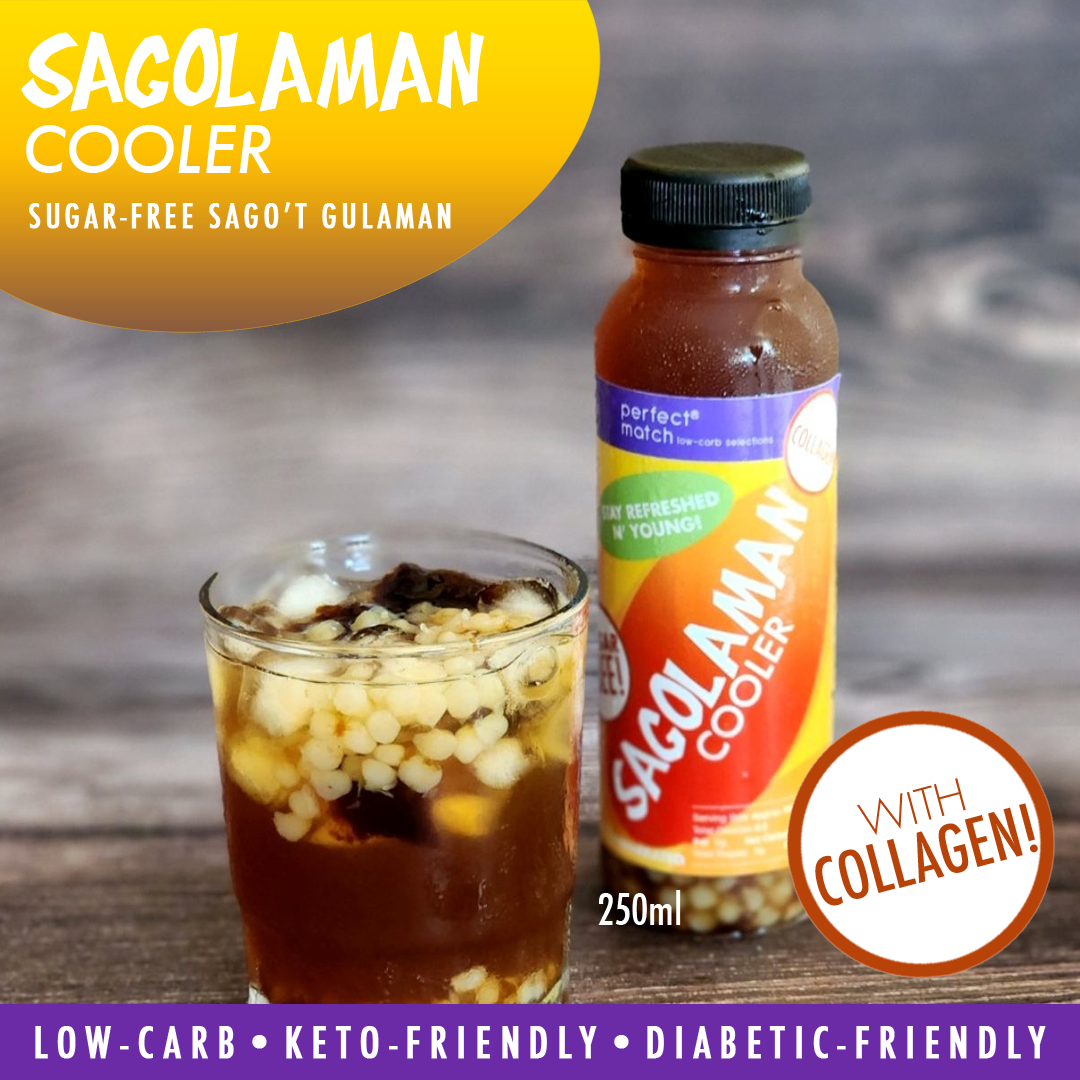 PerfectMatch Low-carb Sugar-Free Sago’t Gulaman l Keto-friendly l Diabetic-Friendly l 250ml or 500ml