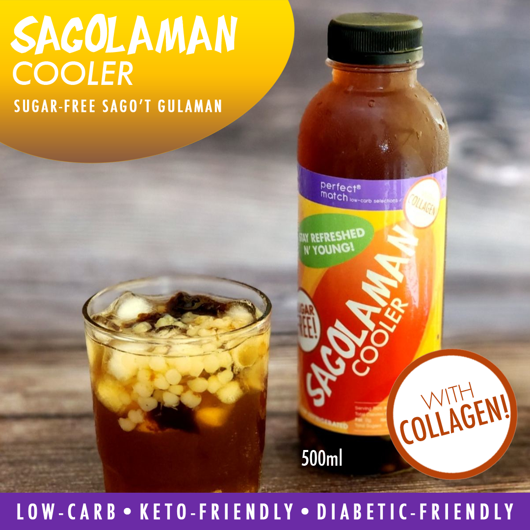 PerfectMatch Low-carb Sugar-Free Sago’t Gulaman l Keto-friendly l Diabetic-Friendly l 250ml or 500ml