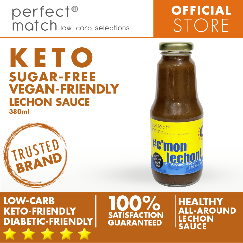 PerfectMatch Low-carb® l Keto Sugar-Free Lechon Sauce l C’mon Lechon l Vegan-friendly