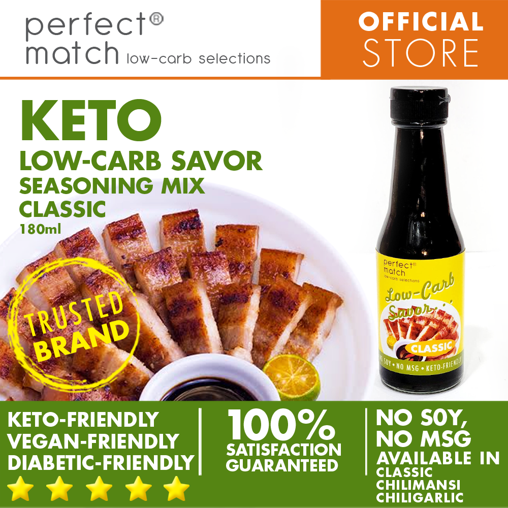 Perfectmatch Pack PerfectMatch Low-carb® I Savor Liquid Seasoning Triple Pack l Keto-fri ...