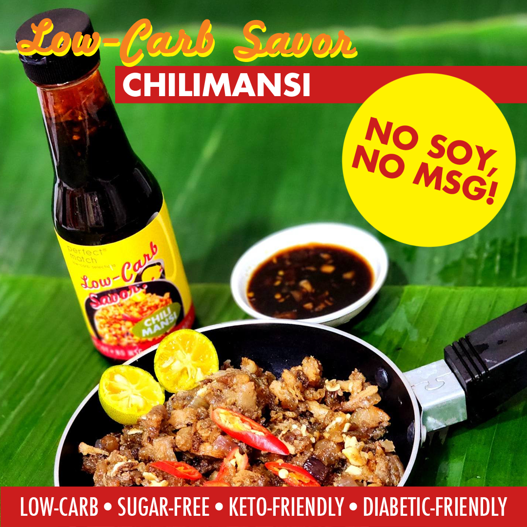 PerfectMatch Low-carb® I Savor Liquid Seasoning Chilimansi  l Keto-friendly l Vegan-Friendly l Diabetic-Friendly l 180ml