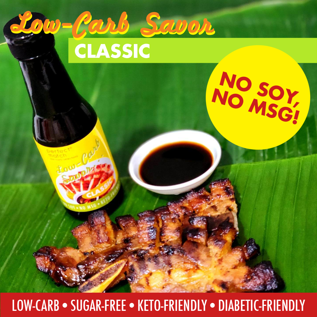PerfectMatch Low-carb® I Savor Liquid Seasoning Classic l Keto-friendly l Vegan-Friendly l Diabetic-Friendly l 180ml