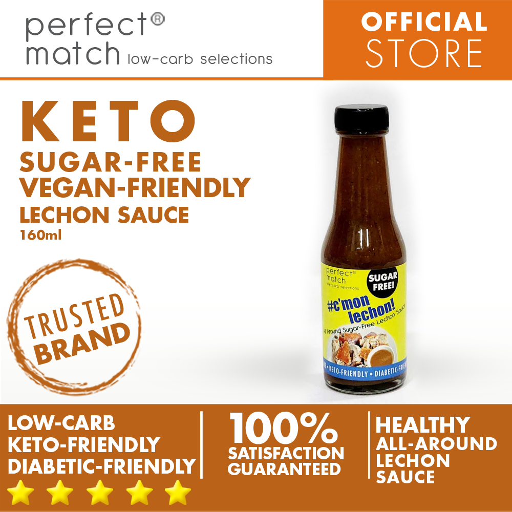 PerfectMatch Low-carb® l Keto Sugar-Free Lechon Sauce l C’mon Lechon l Vegan-friendly
