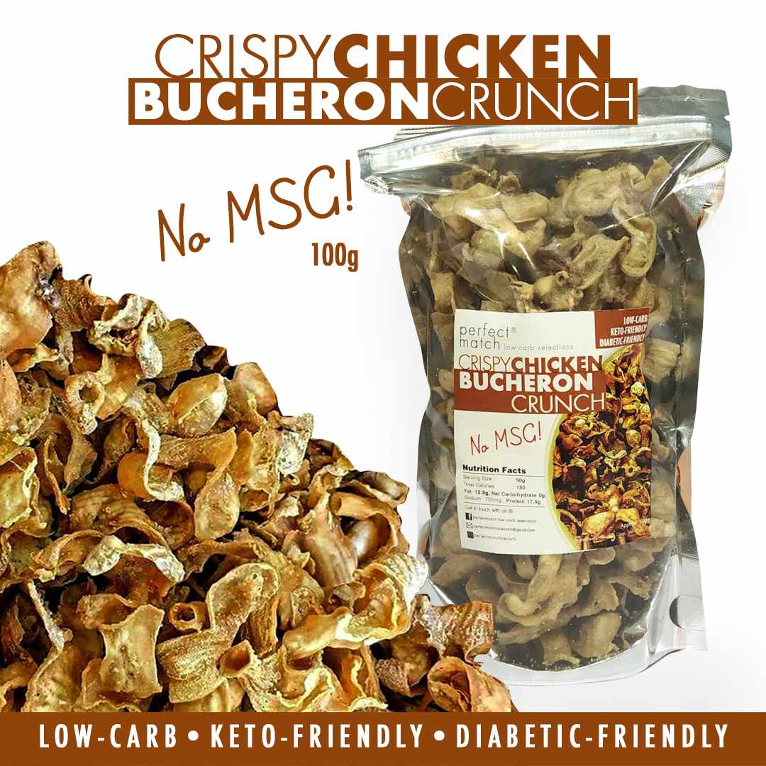 PerfectMatch Low-carb® l Chicken Butcheron Crunch l Original I Keto-friendly l 100 grams