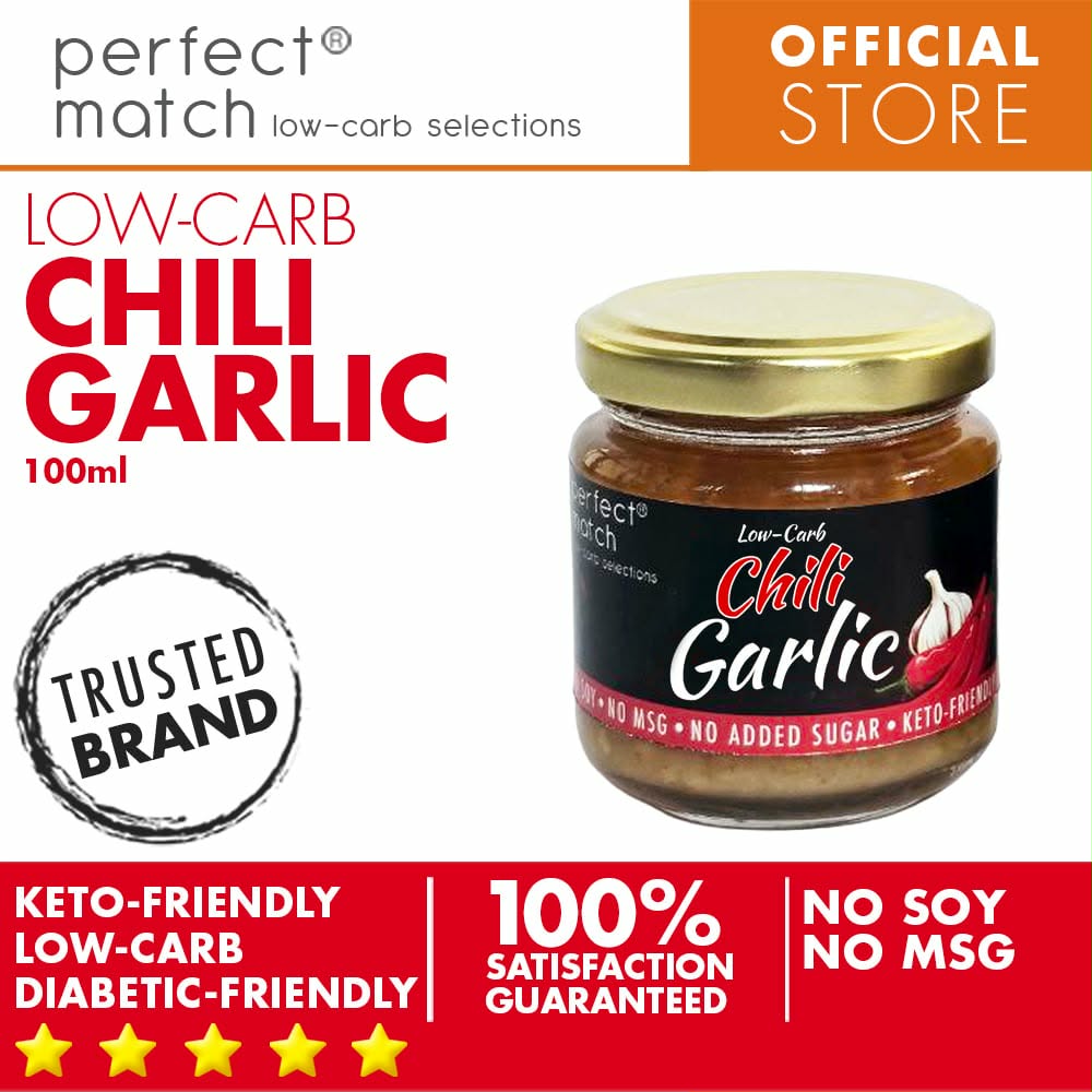 PerfectMatch Low-carb® I Chili Garlic l Keto-friendly l No Added Sugar I 100ml
