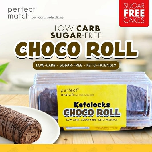 PerfectMatch Low-carb® I Low-carb Sugar-free Choco Roll