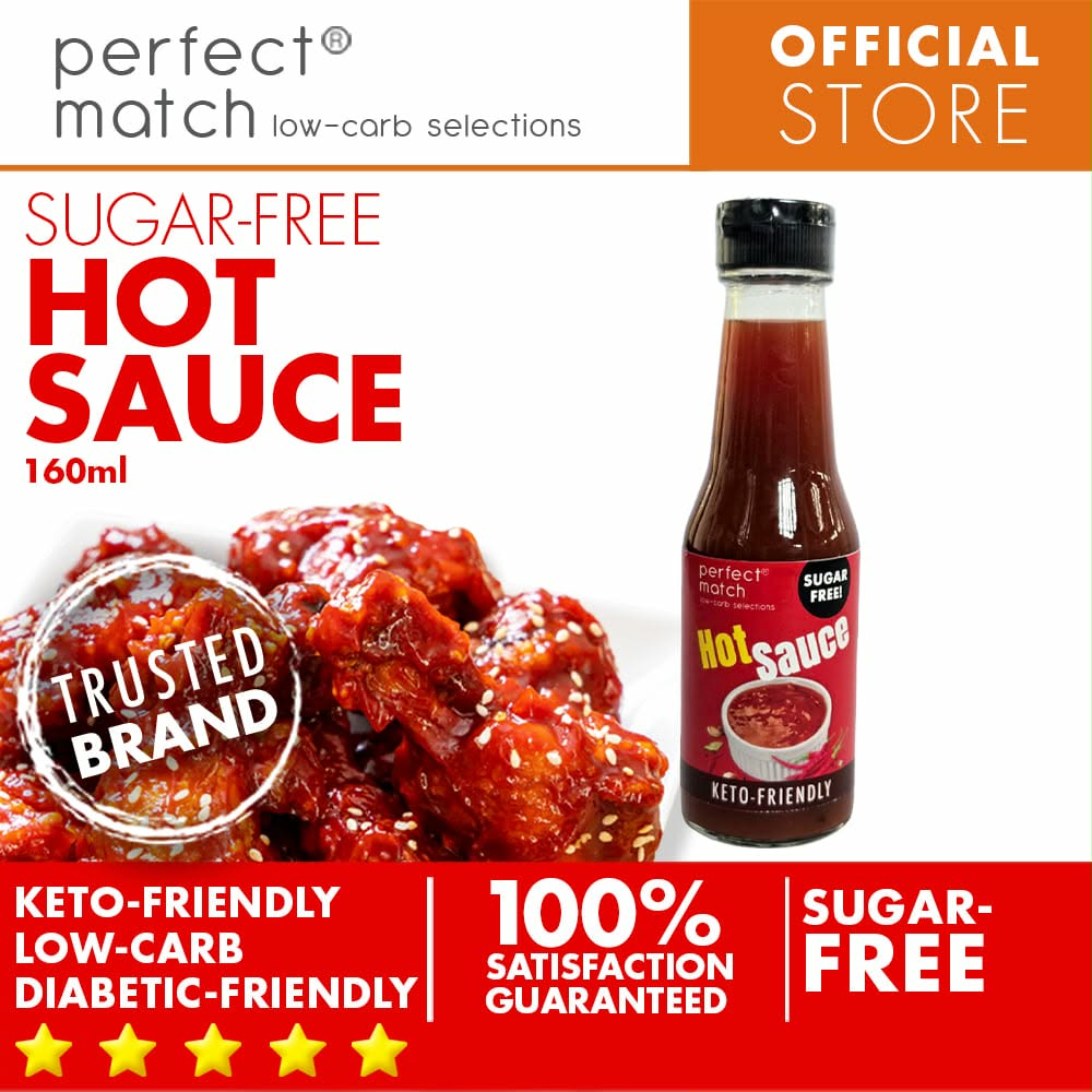PerfectMatch Low-carb® I Hot Sauce l Keto-friendly l Sugar-free I 160ml